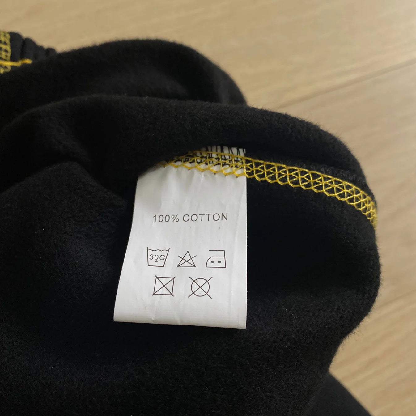 Crtez Alcatraz Jogging Pants - Black/Yellow