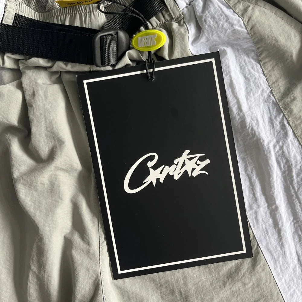 Crtez Alcatraz Swimshorts - Grey/White