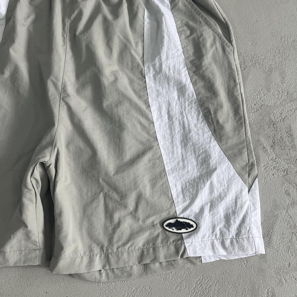 Crtez Alcatraz Swimshorts - Grey/White