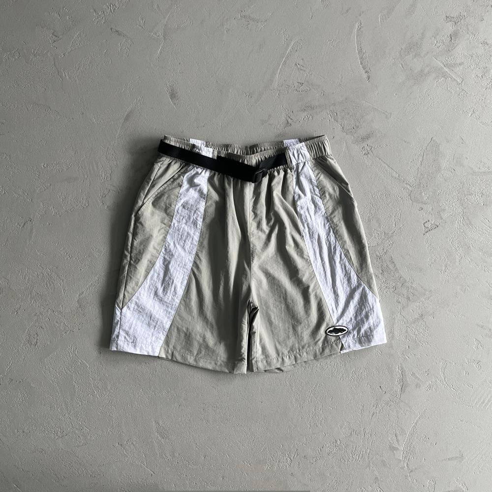 Crtez Alcatraz Swimshorts - Grey/White