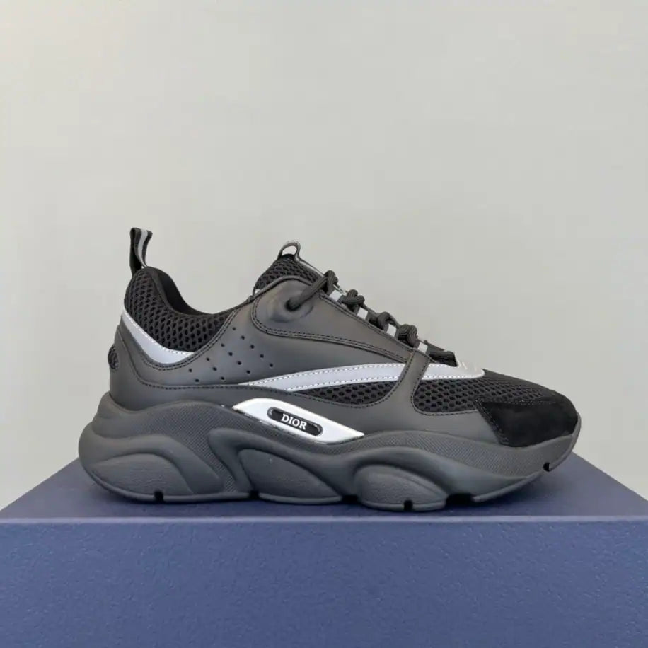Dior B22 Sneakers - Black/Silver
