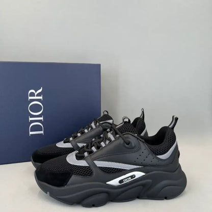 Dior B22 Sneakers - Black/Silver