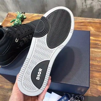 Dior B27 High-Top Sneakers - Black