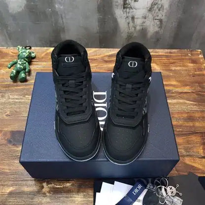Dior B27 High-Top Sneakers - Black
