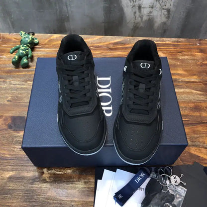 Dior B27 Low-Top Sneakers - Black/Black