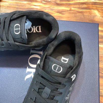 Dior B27 Low-Top Sneakers - Black/Black