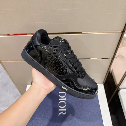 Dior B27 Low-Top Sneakers - Shiny Black