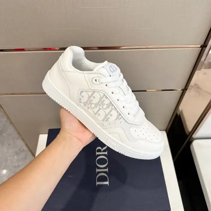 Dior B27 Low-Top Sneakers - White