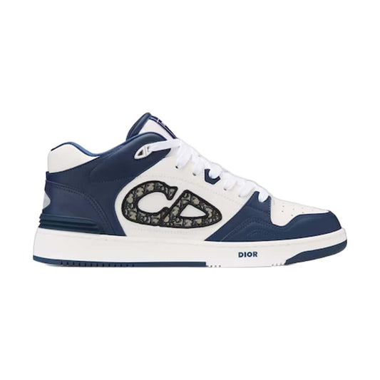 Dior B57 Mid-Top Sneakers - White/Navy
