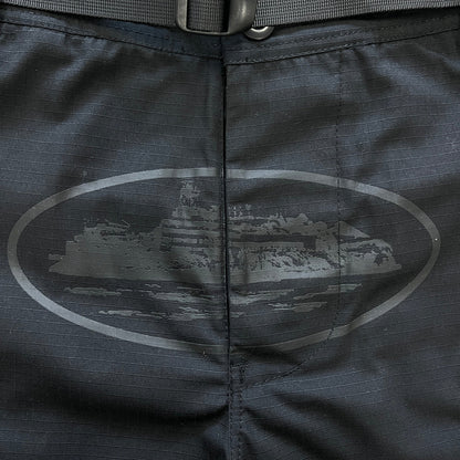 Crtez Island Cargo Pants - Black/Black