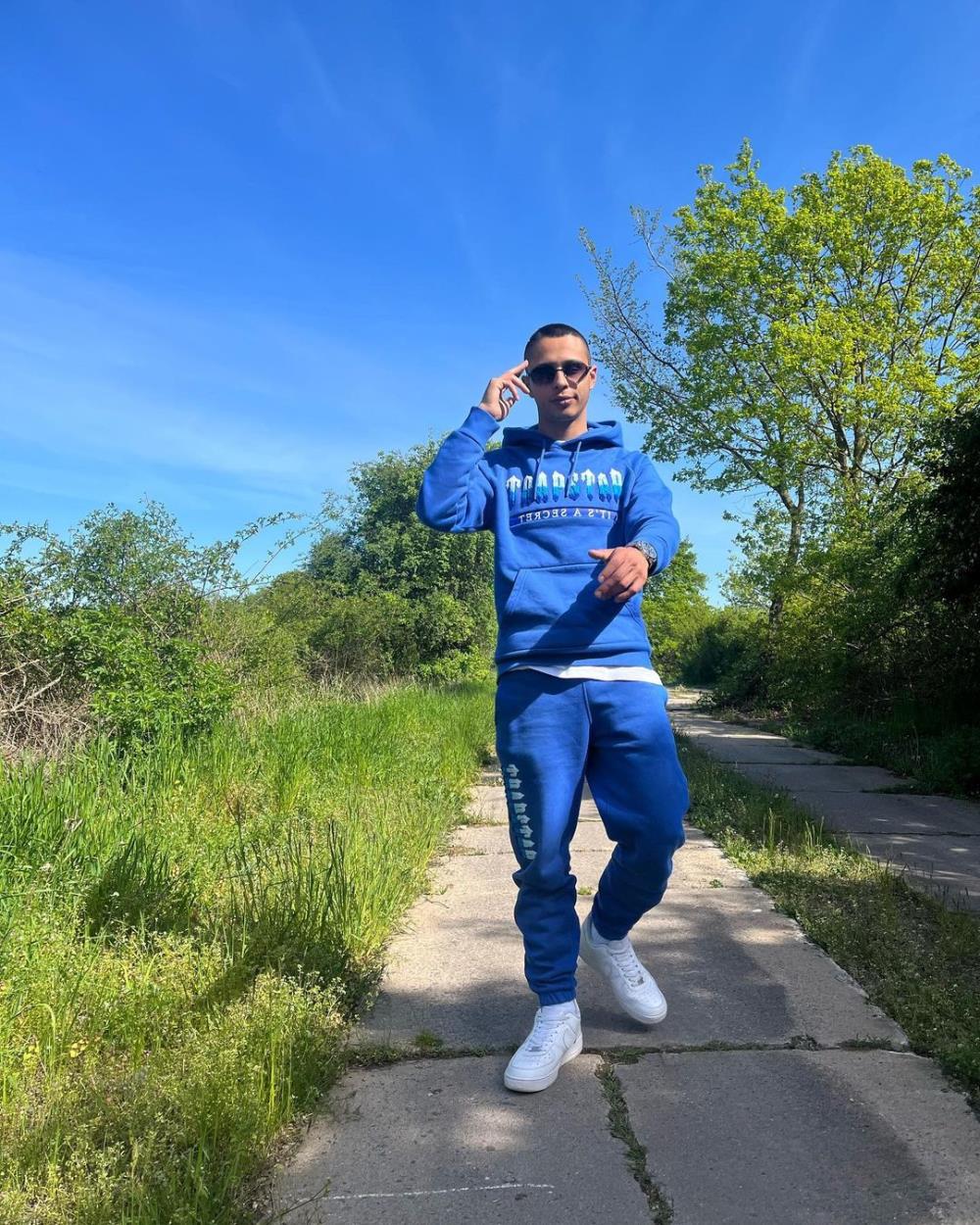 TS Chenille Decoded 2.0 Tracksuit - Blue
