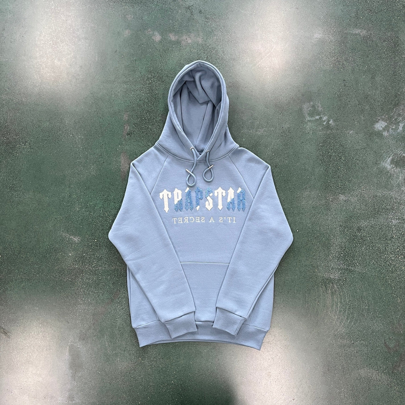 TS Chenille Decoded Tracksuit - Citadel/White