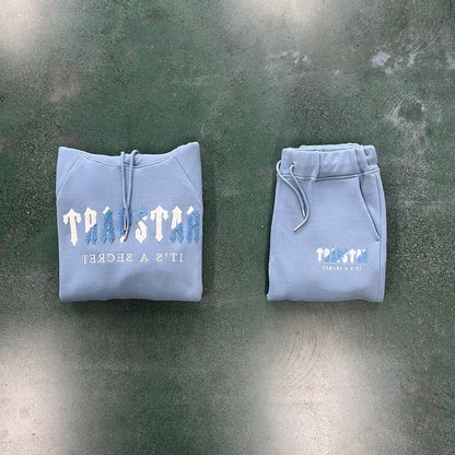 TS Chenille Decoded Tracksuit - Citadel/White