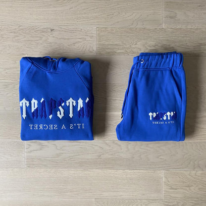 TS Chenille Decoded Tracksuit - Blue