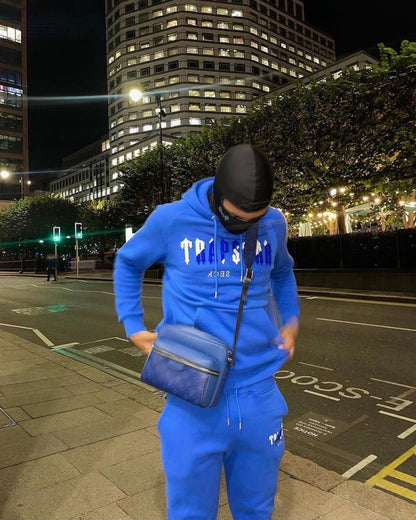 TS Chenille Decoded Tracksuit - Blue