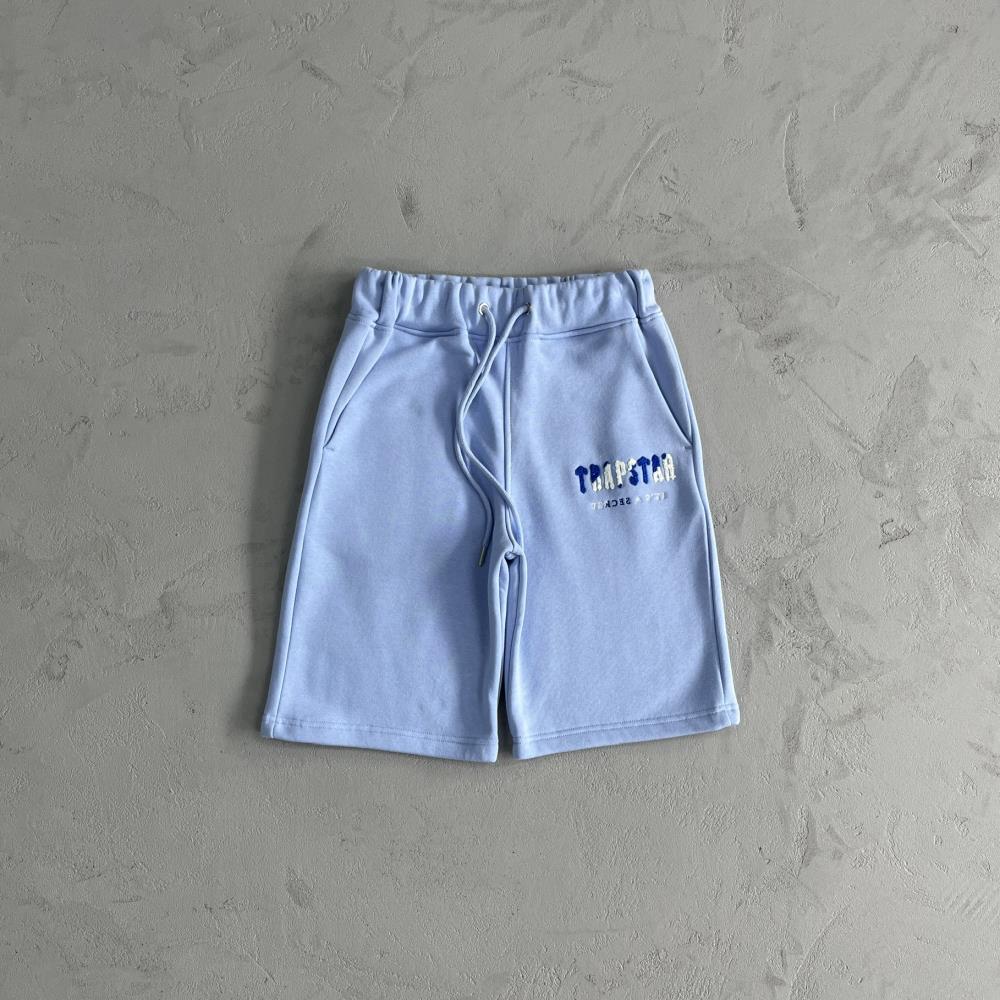 TS Chenille Decoded Short Set - Blue