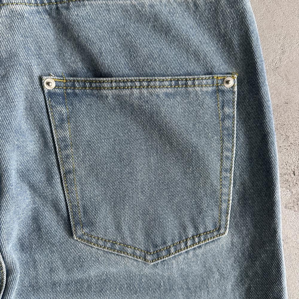 Crtez Island Baggy Jeans - Light Blue