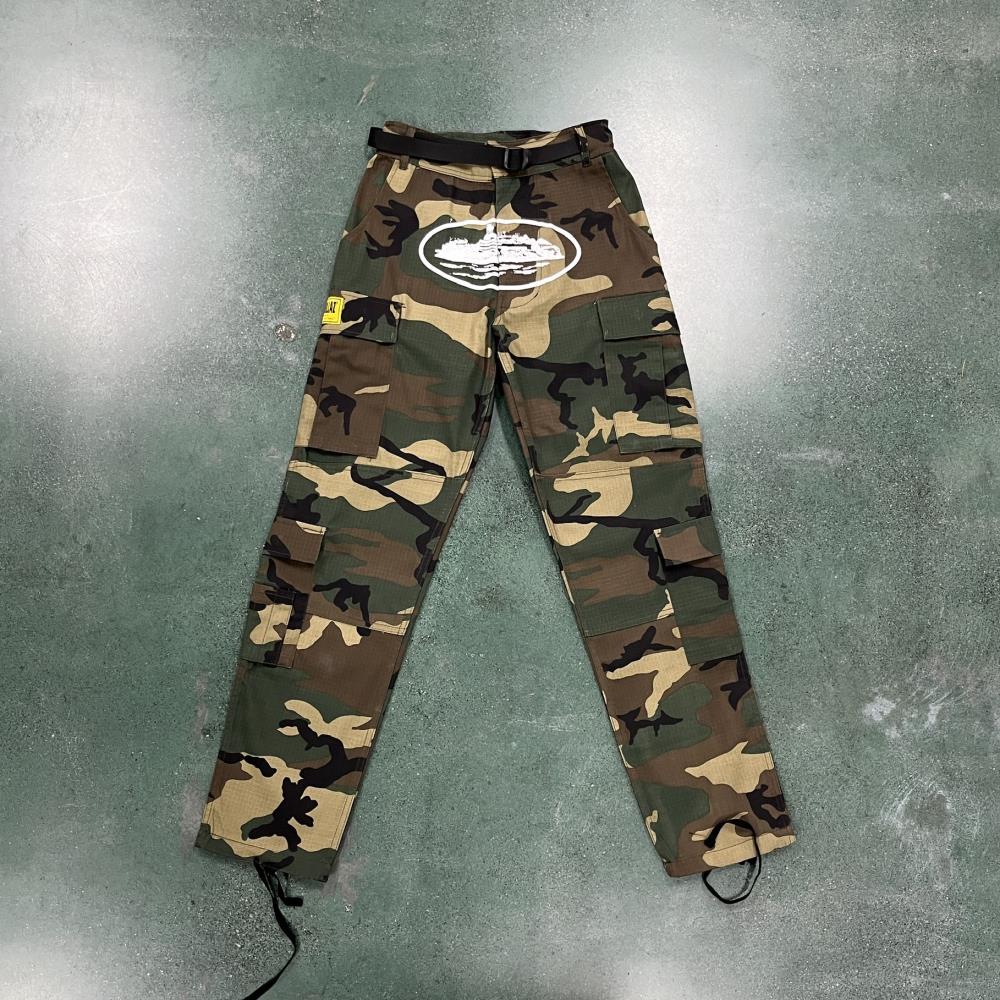 Crtez Island Cargo Pants - Camo