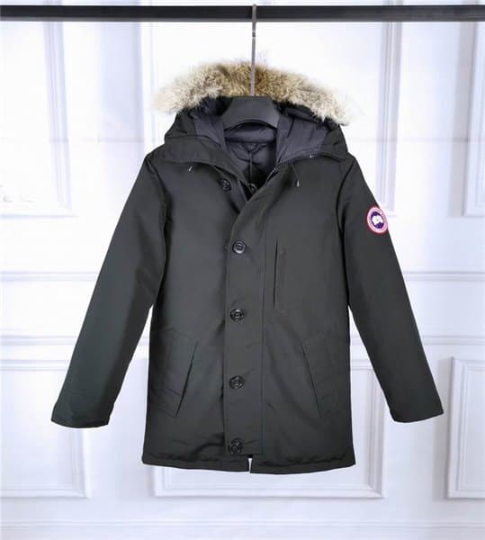 Canada Goose Fur Jacket - Black