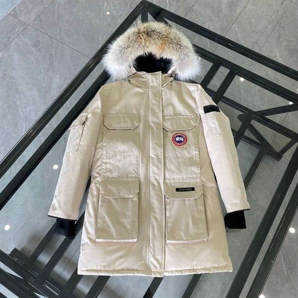 Canada Goose Fur Coat - White