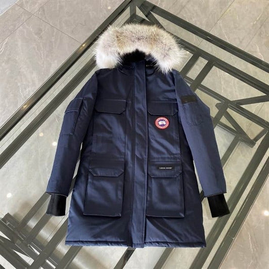 Canada Goose Fur Coat - Navy