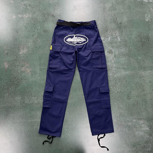 Crtez Island Cargo Pants - Navy