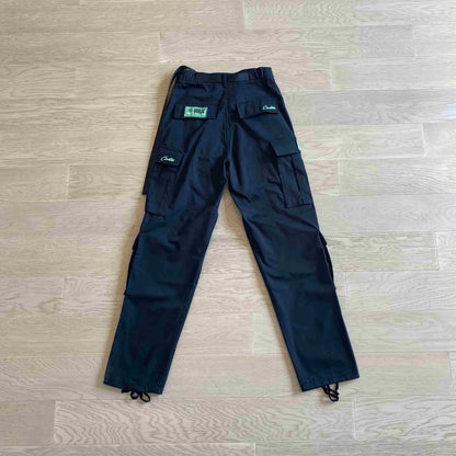 Crtez Island Cargo Pants - Black/Green
