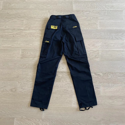 Crtez Island Cargo Pants - Black/Yellow