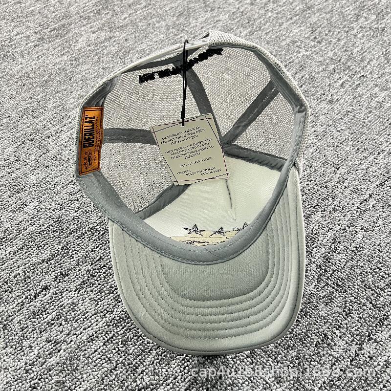 Crtez Embroidery Trucker Cap - Grey