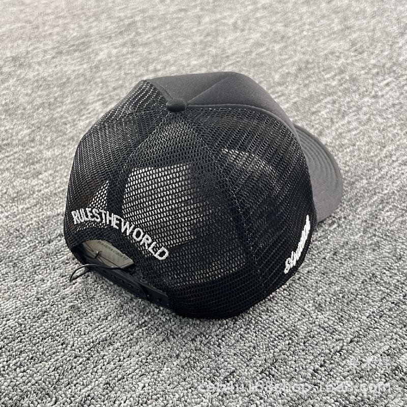 Crtez Embroidery R\Trucker Cap - Black