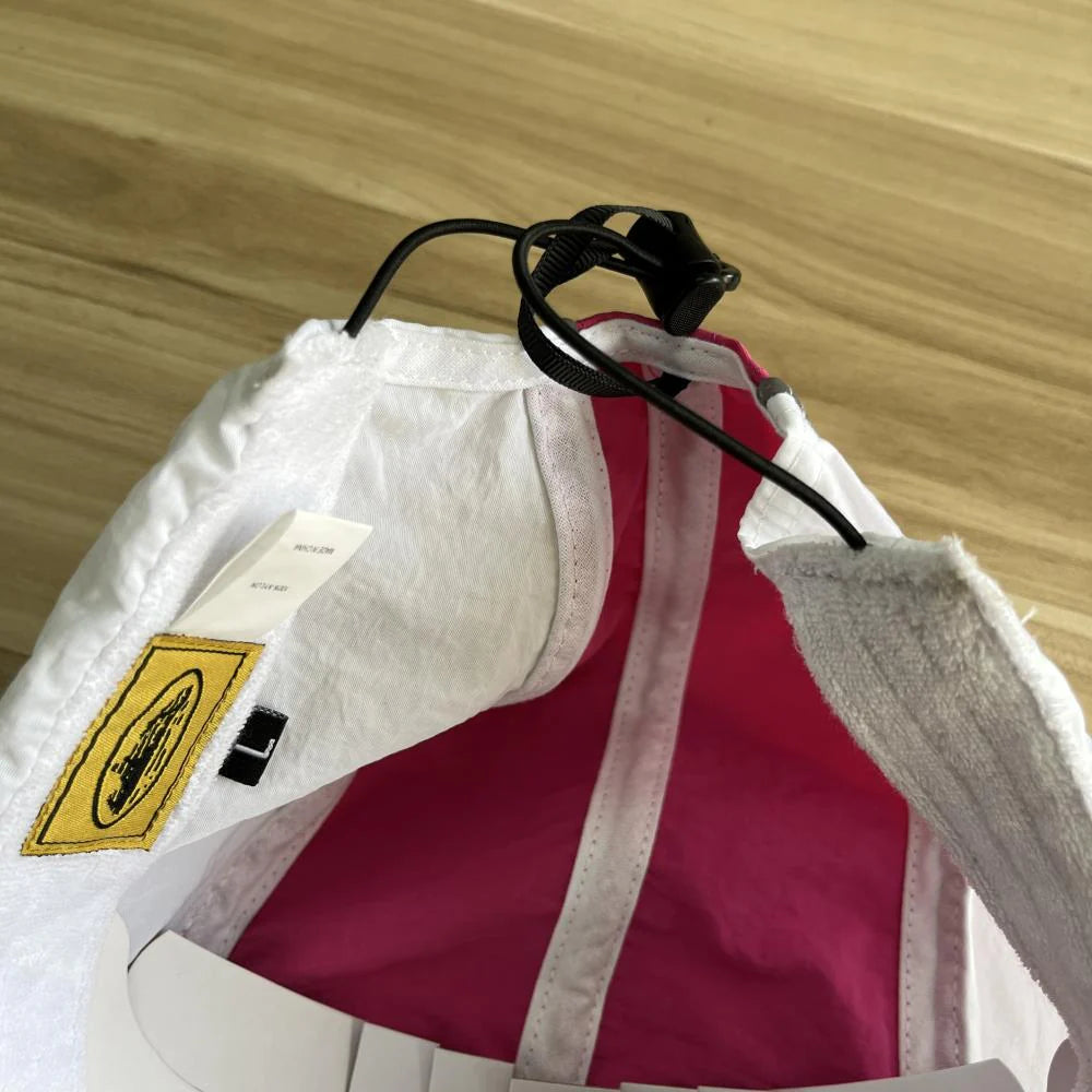Crtez Drawstring Cap - Pink