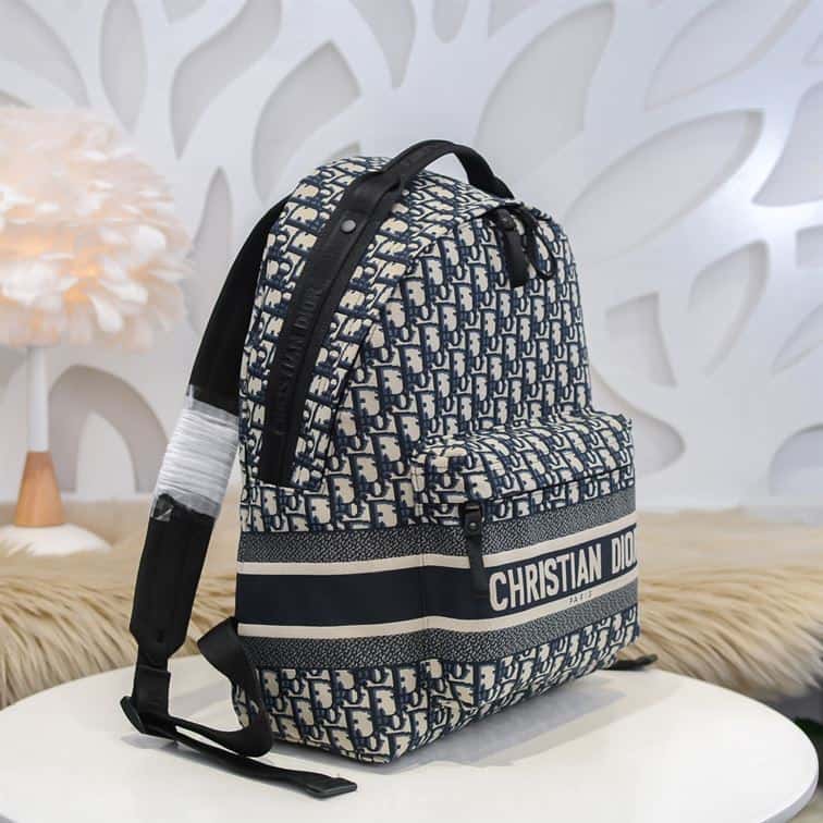 Dior Travel Backpack - Beige/Black