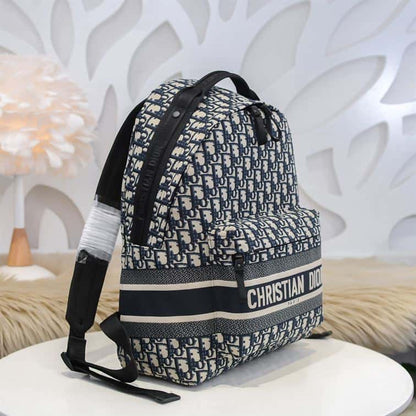 Dior Travel Backpack - Beige/Black