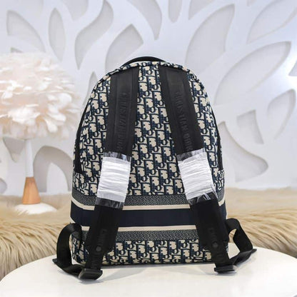 Dior Travel Backpack - Beige/Black