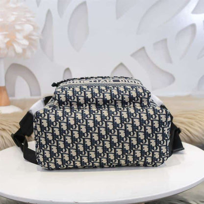 Dior Travel Backpack - Beige/Black