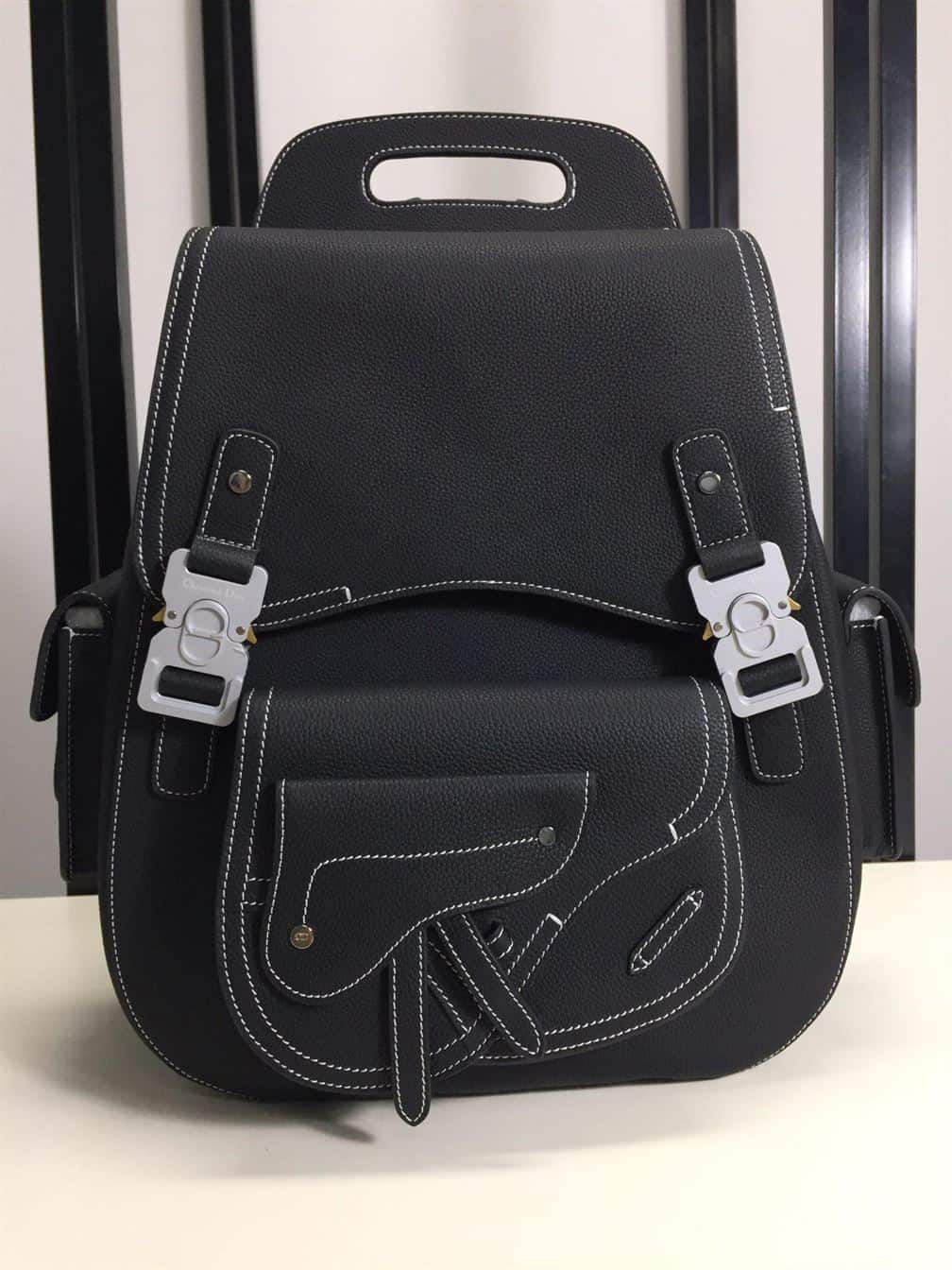 Dior Maxi Gallop Backpack - Black