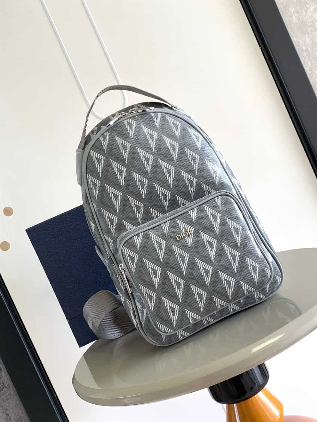 Dior Mini Rider Sling Bag - Grey