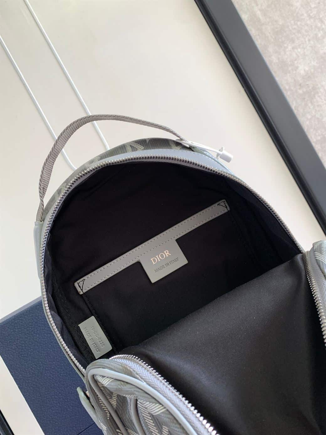 Dior Mini Rider Sling Bag - Grey