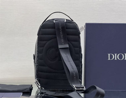 Dior Mini Rider Sling Bag - Black