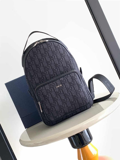 Dior Mini Rider Sling Bag - Navy/Black