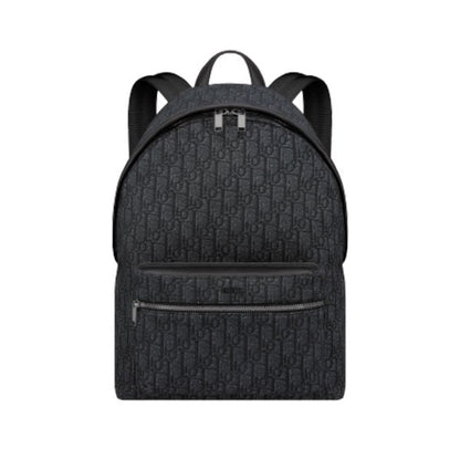 Dior Rider Backpack Oblique Jacquard - Navy/Black