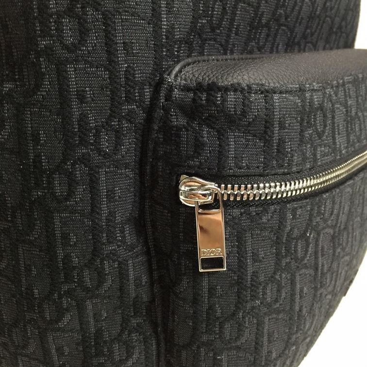Dior Rider Backpack Oblique Jacquard - Navy/Black