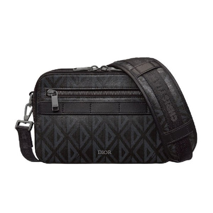 Dior Safari Strap Side Bag - Black