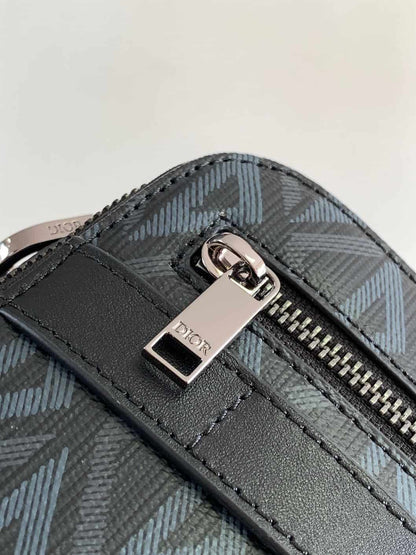 Dior Safari Strap Side Bag - Black