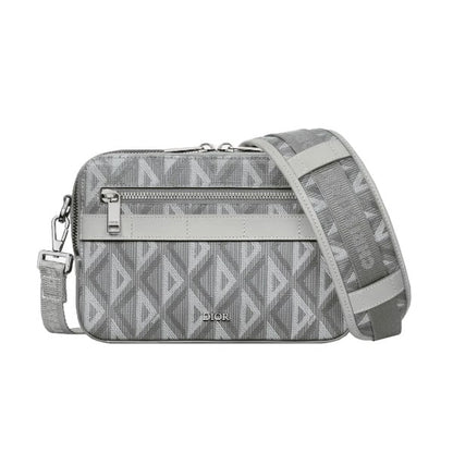 Dior Safarie Strap Side Bag - White