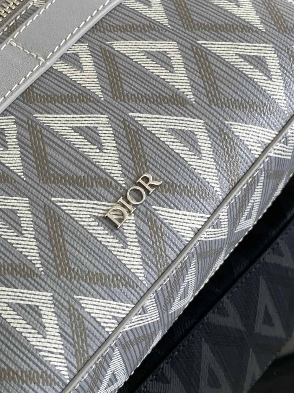 Dior Safarie Strap Side Bag - White
