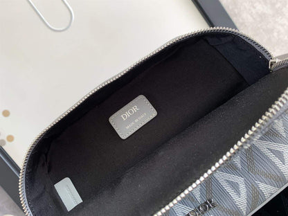 Dior Safarie Strap Side Bag - White