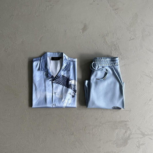 TS Eagle Short Set - Sky Blue