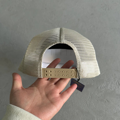 Crtez Eagle Trucker Cap - Black/Beige