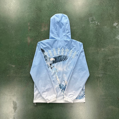 TS Eagle Zip Windbreaker - Sky Blue